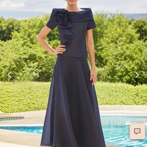 Black MISSAC formal dress size 16